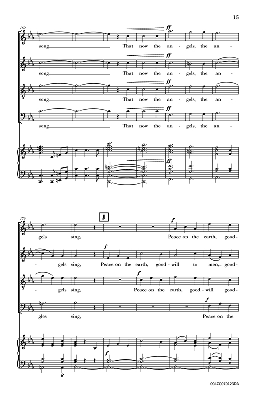 Peace on the Earth, Op. 38 preview 3
