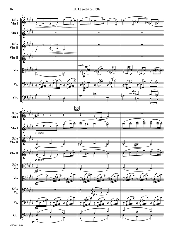 Dolly Suite, Op. 56 preview 2
