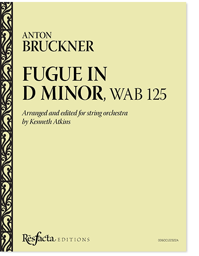 Fugue in D Minor, WAB 125