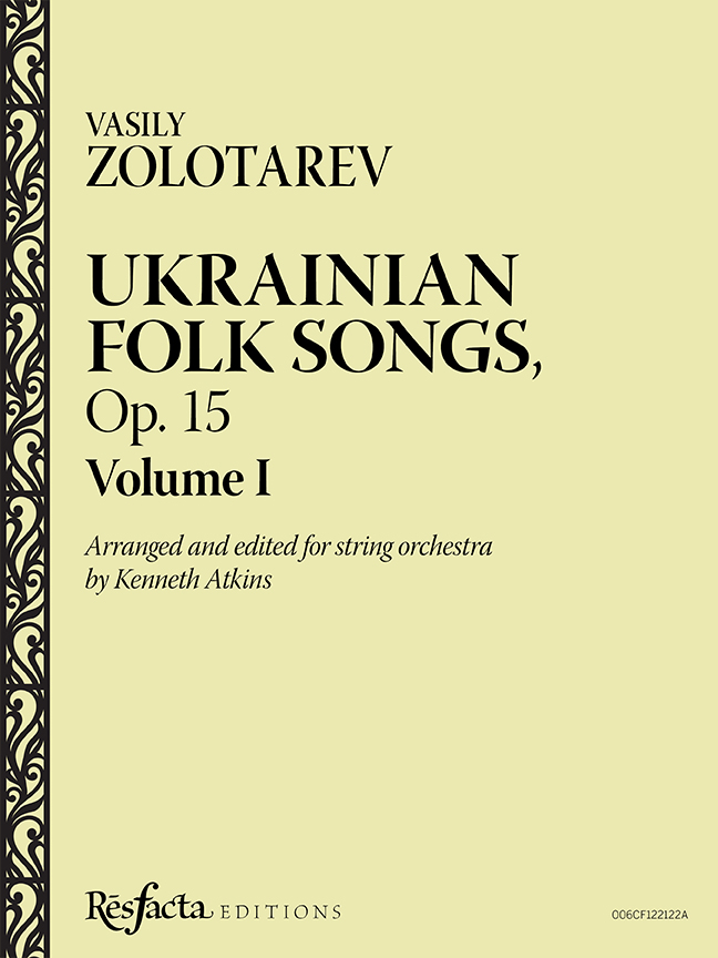 Ukrainian Folk Songs, Vol 1